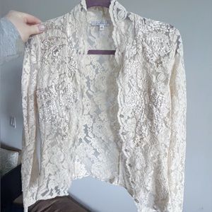 Vintage Armand Ventilo designer Lace blouse